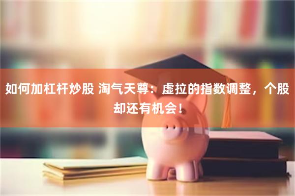 如何加杠杆炒股 淘气天尊：虚拉的指数调整，个股却还有机会！